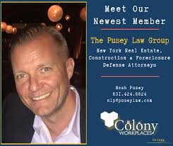 Meet Noah L. Pusey Mr. Pusey received his undergraduate degree in  Communications from Boston College in 1993. He later earned his law degree  from Brooklyn Law School in 1998. While studying at