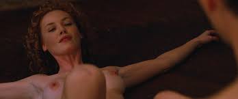 Naked Connie Nielsen in The Devils Advocate < ANCENSORED