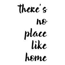 (there's) no place like home may refer to: No Place Like Home Elegant Wall Quotes Decal Wallquotes Com