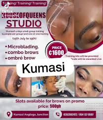 Brow Training & Slaying Promo in Kumasi