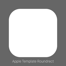 Thoughts On The New Official Apple App Icon Template App Icon Templates Apple Template