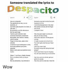 Despacito versi melayu | lirik. 25 Best Memes About Luis Fonsi Luis Fonsi Memes