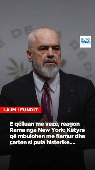 Kryeministri Edi Rama ka reaguar pas incidentit në New York, ku u qëllua me  vezë nga disa të rinj, duke iu përgjigjur ashpër autorëve të protestës., Në  një postim në platformën X, Rama deklaroi se ...