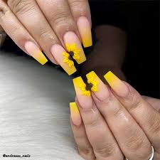 French ombre nails are the perfect choice for any woman who prefers to appear polished without fuss or embellishment. Best Yellow Ombre Nails With Designs Cute Manicure