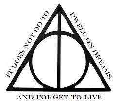 It Does Not Do To Dwell On Dreams And Forget To Live Deathly Hallows Symbol Harry Potter Tattoos Simple Tatto