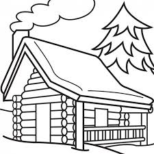 Maybe you would like to learn more about one of these? Log Cabin Coloring Pages Coloring Home