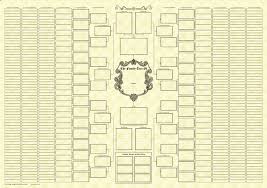 family tree chart 10 generation bowtie blank family tree