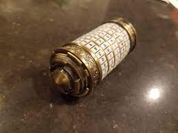 Rd.com knowledge grammar & spelling as strange as it sounds, the english alphabet had sev. Some Sort Of Lock Or Small Safe It Has A 5 Letter Code And Has All Letters Of The Alphabet On Each Row R Whatisthis