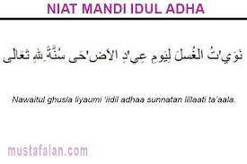 Di dalam agama islam ini ada dua hari raya yaitu hari raya fitri dan hari raya adlha. Lafadz Niat Mandi Hari Raya Idul Fitri Dan Idul Adha Mustafalan