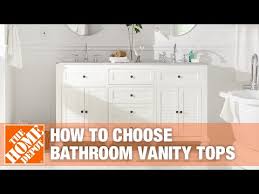 Refinishing an acrylic vanity top you can apply your new acrylic enamel paint with a brush and roller or from a spray can. How To Paint A Bathroom Vanity The Home Depot