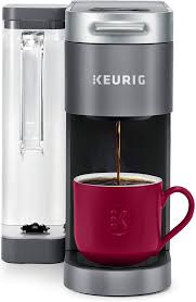 Of your favorite beverages in under a minute. Amazon Com Keurig K Supreme Coffee Maker Single Serve K Cup Pod Coffee Brewer With Multistream Technology 66 Oz Dual Position Reservoir And Customizable Settings Gray Kitchen Dining