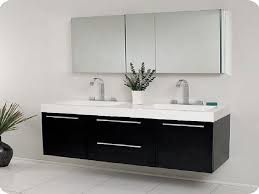 Modern lux 30 black free standing modern bathroom vanity. Black Modern Double Sink Bathroom Vanity Cabinet With Mirror Bagno Padronale Bagno Bagno D Epoca