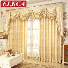 Rich details on the interiors often include decorative ceiling treatments or graceful columns to delineate rooms. European Golden Royal Luxury Curtains For Bedroom Window Curtains For Living Room Elegant Drapes European Curtains Curtains For Luxury Curtainscurtains For Bedroom Aliexpress
