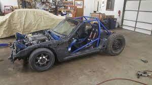 Track Day Genius Builds The Most Hilarious Miata Deathkart Ever Miata Custom Go Karts Amazing Cars