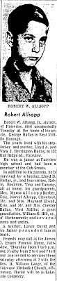 Robert W. Allsopp Jr. (1952-1968)