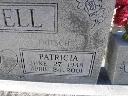Patricia Ann Staas Fritsche (1948-2001)