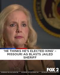 Missouri Attorney General Catherine Hanaway once served as a U.S. Attorney  and prosecuted federal cases. She says she's never seen anything like what  we've seen with St. Louis Sheriff Alfred Montgomery. “I