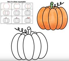 How to draw a pumpkin pie. How To Draw A Pumpkin Upskillme