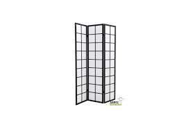 This was claimed to withstand bubbles, creases, and folding strain. Traditional Japanese Folding Screen With Three Panels