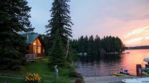 With its 40,000 acres of water, 365 islands and 1200 miles of shoreline, it stretches 40 miles across the heart of minnesota's arrowhead region. Cabins And Lodging Pehrson Lodge Resort On Lake Vermilion
