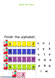 The alphabet worksheets and online activities. The Abc Worksheet
