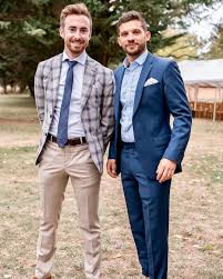 Meilleur ami, pote d'enfance être. Les Temoins De Mariage Gilet Costume Mode Homme Mode