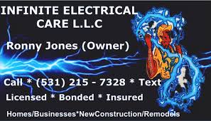 You can move them around. Infinite Electrical Care Llc Home Facebook
