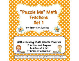 Diversions puzzles & games provides both new and classic games and high quality puzzles. Puzzle Me Math Fractions Set 1 By Heart For Success Tpt