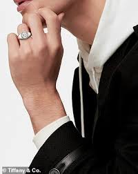 Dazzling diamond wedding bands perfectly complement a tiffany engagement ring. Tiffany Co Launches Its First Ever Line Of Diamond Engagement Rings For Men Daily Mail Online