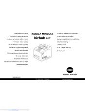 Genuine konica minolta tn412 toner cartridge for bizhub 40p bizhub 40px. Konica Minolta Bizhub 40p Manuals Manualslib