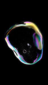 Amoled wallpapers for your desktop and phone wallpapers. Bubble Oc Saving Battery For Amoled Display Wallpaper Iphone Android Holographic Wallpapers Bubbles Wallpaper Phone Wallpaper