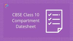 Cbse Class 10 Date Sheet 2019 Compartment Announced Check