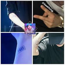 Chanyeol Tattoos 2018 Kpop Tattoos Chanyeol Kpop Exo