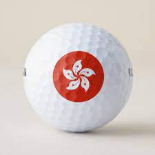 Wilson Golf Ball With Flag Of Hong Kong Zazzle Com Wilson Golf Golf Ball Golf