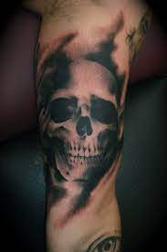 Check Out Best Skull Tattoos For Men A Man Who Has A Great Body And The Smartness To Carry Grea Skull Sleeve Tattoos Skull Tattoos For Men Skull Tattoo Design