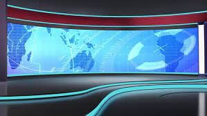 Intro news graphic animation in studio with circular shapes, abstract background. News Tv Studio Set Stock Footage Video 100 Royalty Free 18161446 Shutterstock