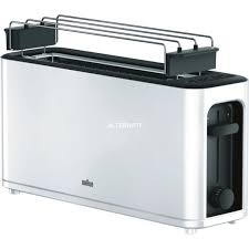 Braun Ht 3110 White 1 Part S 1000 W Blanc Grille Pain Blanc 1 Part S