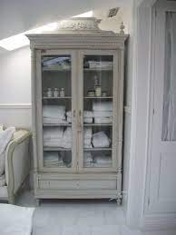 Custom bathroom vanity styles #linen #cabinet #hallway beautiful bathroom vanities enhance the room's overall look, so it is the top of the cabinet boasts a tempered glass front for easy visibility. Full Bloom Cottage Romantic French Cottage Linen Cabinets Amazing Bathrooms Furniture