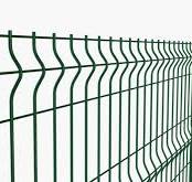 125m 3D-Gartenzaun 1,53m Höhe grün 6005 Top Winter Angebot