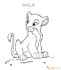 Letter a coloring pages for toddlers. Coloring Pages Nala Lion King Coloring Pages