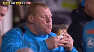 Since the camera got him in the leeds united game he's gone into another world in terms of what he's used to. Wayne Shaw Why Sutton S Pie Eating Goalie Had To Go The Week Uk
