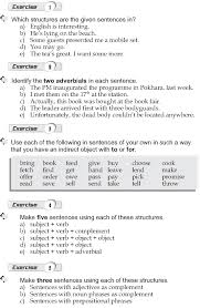 Grade 9 Grammar Lesson 1 Sentence Structure Grammar Lessons Sentence Structure Grammar