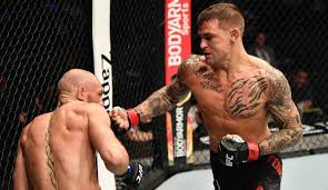 Conor mcgregor has told khabib nurmagomedov 'the world knows this war is not over' as he not for the first time, conor mcgregor has decided his ufc career is not over after all and will return to. Ufc 257 Dustin Poirier Knockt Conor Mcgregor Aus The Notorious Schliesst Karriereende Aus