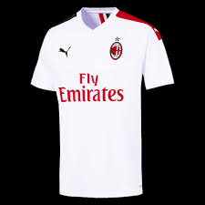 Ac mailand milan trainingstop 1/4 zip trikot langarm black puma 2019/20 m l. Puma Ac Mailand Herren Auswarts Trikot 2019 20 Mit Ibrahimovic Individualdruck Fussball Shop