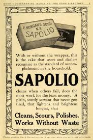 1911 Ad Enoch Morgan Sapolio Soap Household Cleaning Products Chores New GH4