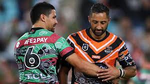 Benjamin quentin benji marshall is a professional rugby league footballer, currently playing for nrl club the. Nrl 2021 Benji Marshall Calls Wayne Bennett South Sydney Rabbitohs Contract Wests Tigers Fox Sports
