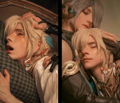 Kaveh needing his dose of Alhaitham - intense yaoi art