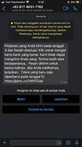 Video berikut ini adalah hasil dari beberapa pertanyaan tentang masalah pinjaman online (pinjol).simak videonya sampai selesai.jangan lupa, like, comment, su. News Hanya Daftar Aplikasi Fintech Adakami Pelanggan Justru Dibanjiri Pesan Sms Dan Whatsapp Bukti Persetujuan Pinjaman Cyberthreat Id