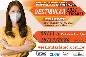 As faculdades de tecnologia do estado de são paulo (fatecs) são instituições de ensino superior públicas brasileiras; Vestibular Fatec 1Âº Semestre De 2021 Fatec Mogi Das Cruzes