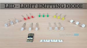 Led Light Emitting Diode Basics Types And Characteristics